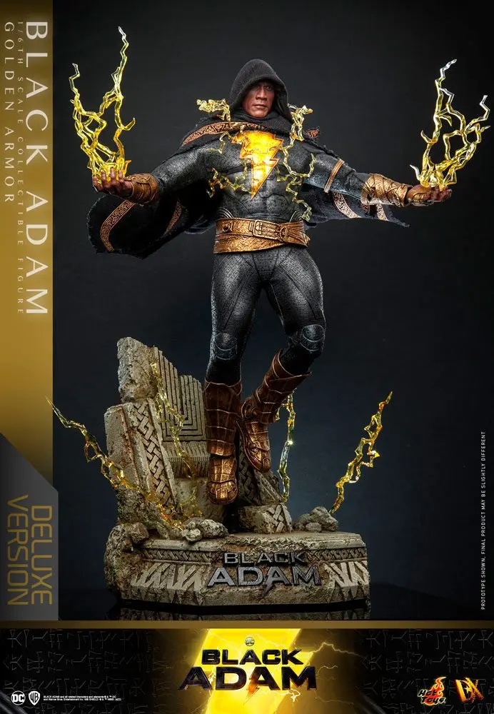 Akční figurka Black Adam DX 1/6 Black Adam (Zlaté brnění) Deluxe verze 33 cm fotografii produktu