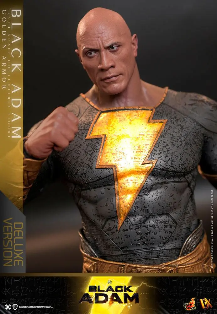 Akční figurka Black Adam DX 1/6 Black Adam (Zlaté brnění) Deluxe verze 33 cm fotografii produktu