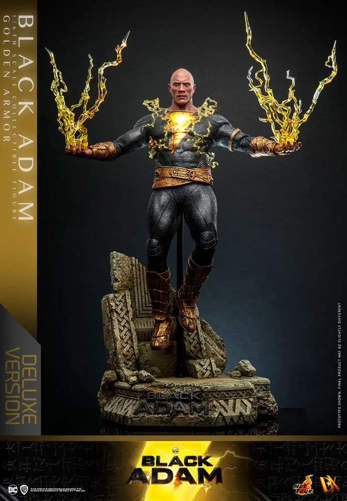 Akční figurka Black Adam DX 1/6 Black Adam (Zlaté brnění) Deluxe verze 33 cm fotografii produktu
