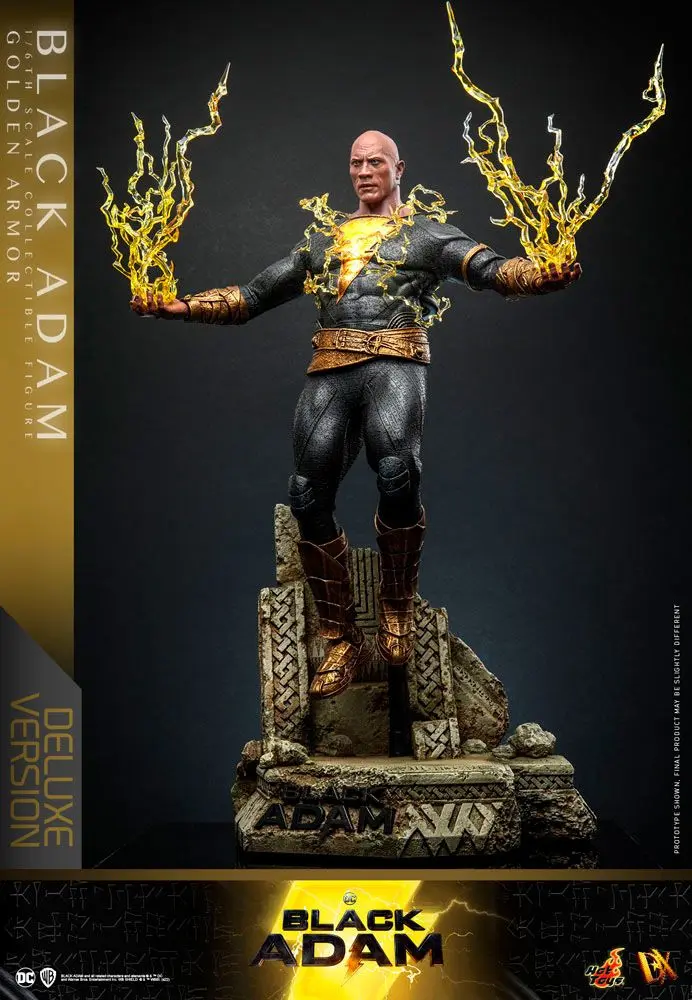 Akční figurka Black Adam DX 1/6 Black Adam (Zlaté brnění) Deluxe verze 33 cm fotografii produktu
