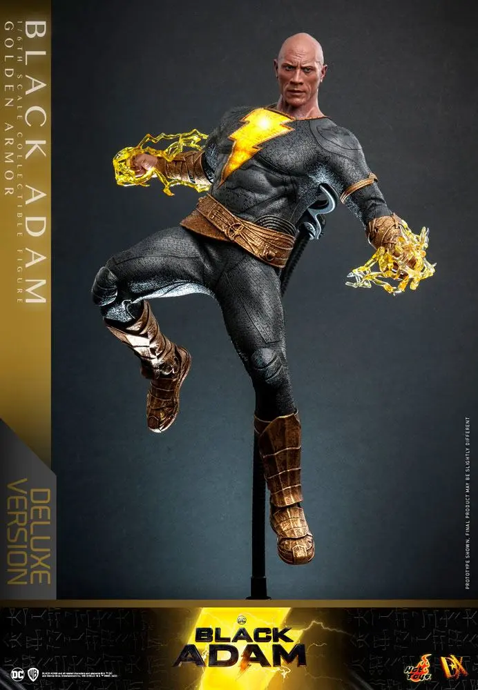 Akční figurka Black Adam DX 1/6 Black Adam (Zlaté brnění) Deluxe verze 33 cm fotografii produktu