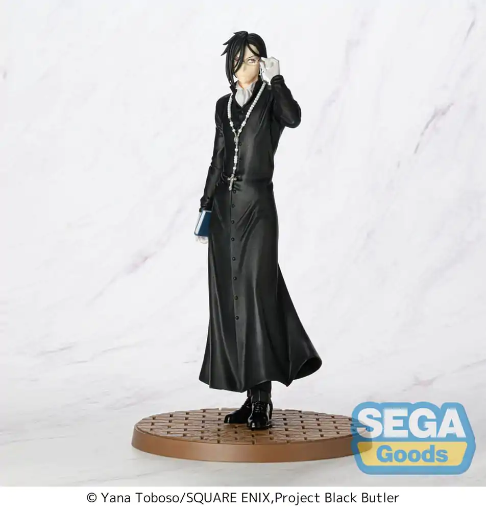 Black Butler: Boarding School Arc Luminasta PVC Socha Sebastian Michaelis 22 cm fotografii produktu