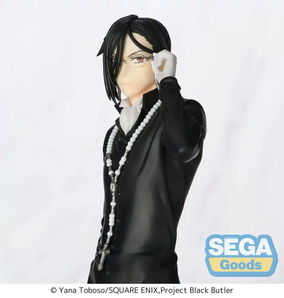 Black Butler: Boarding School Arc Luminasta PVC Socha Sebastian Michaelis 22 cm fotografii produktu