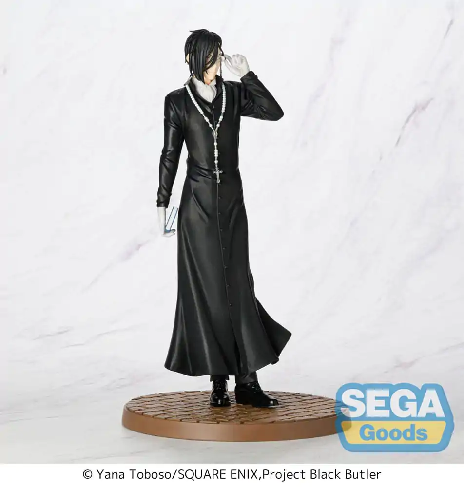 Black Butler: Boarding School Arc Luminasta PVC Socha Sebastian Michaelis 22 cm fotografii produktu