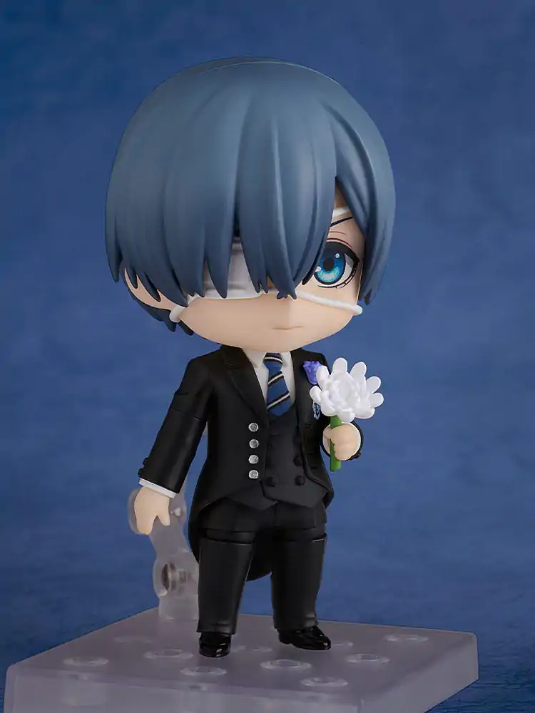 Black Butler: Boarding School Arc Nendoroid Akční figurka Ciel Phantomhive: Sapphire Owl Ver. 10 cm fotografii produktu