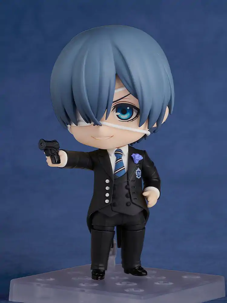 Black Butler: Boarding School Arc Nendoroid Akční figurka Ciel Phantomhive: Sapphire Owl Ver. 10 cm fotografii produktu