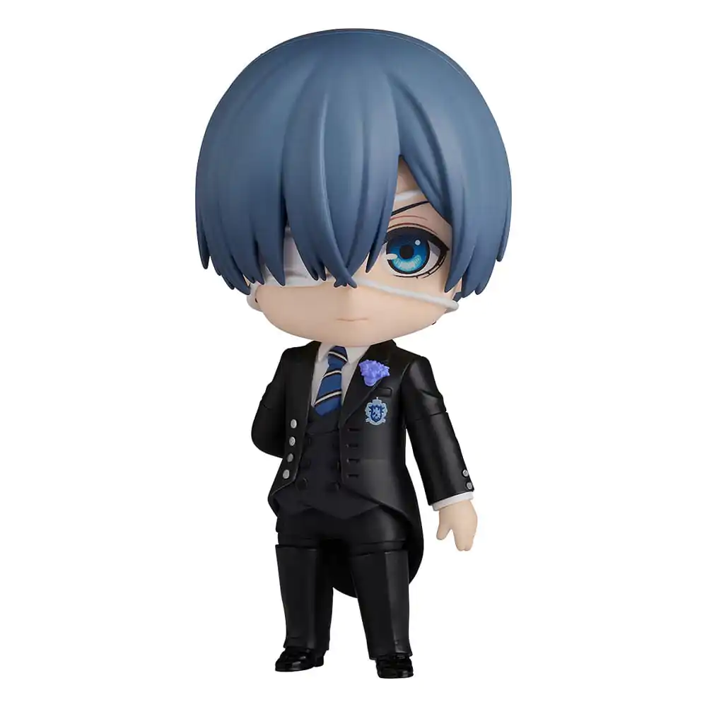 Black Butler: Boarding School Arc Nendoroid Akční figurka Ciel Phantomhive: Sapphire Owl Ver. 10 cm fotografii produktu