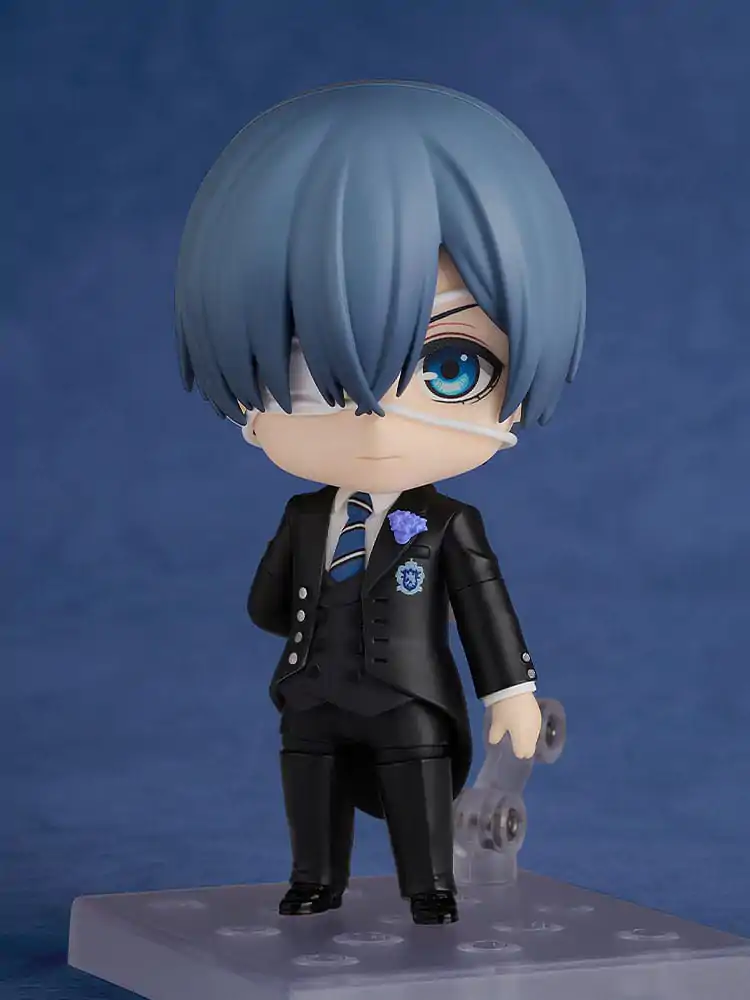 Black Butler: Boarding School Arc Nendoroid Akční figurka Ciel Phantomhive: Sapphire Owl Ver. 10 cm fotografii produktu