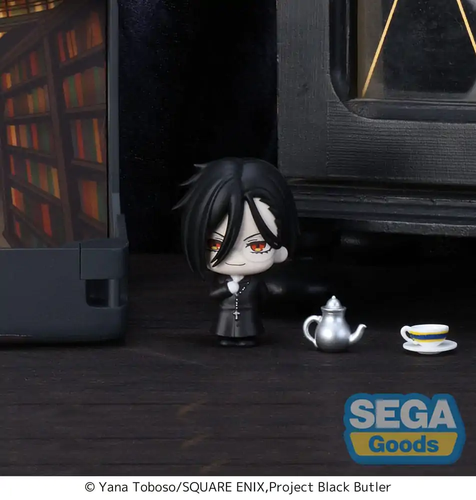 Black Butler: Boarding School Arc Petite World Memories mini figurka Sebastian Michaelis (EX) 8 cm fotografii produktu