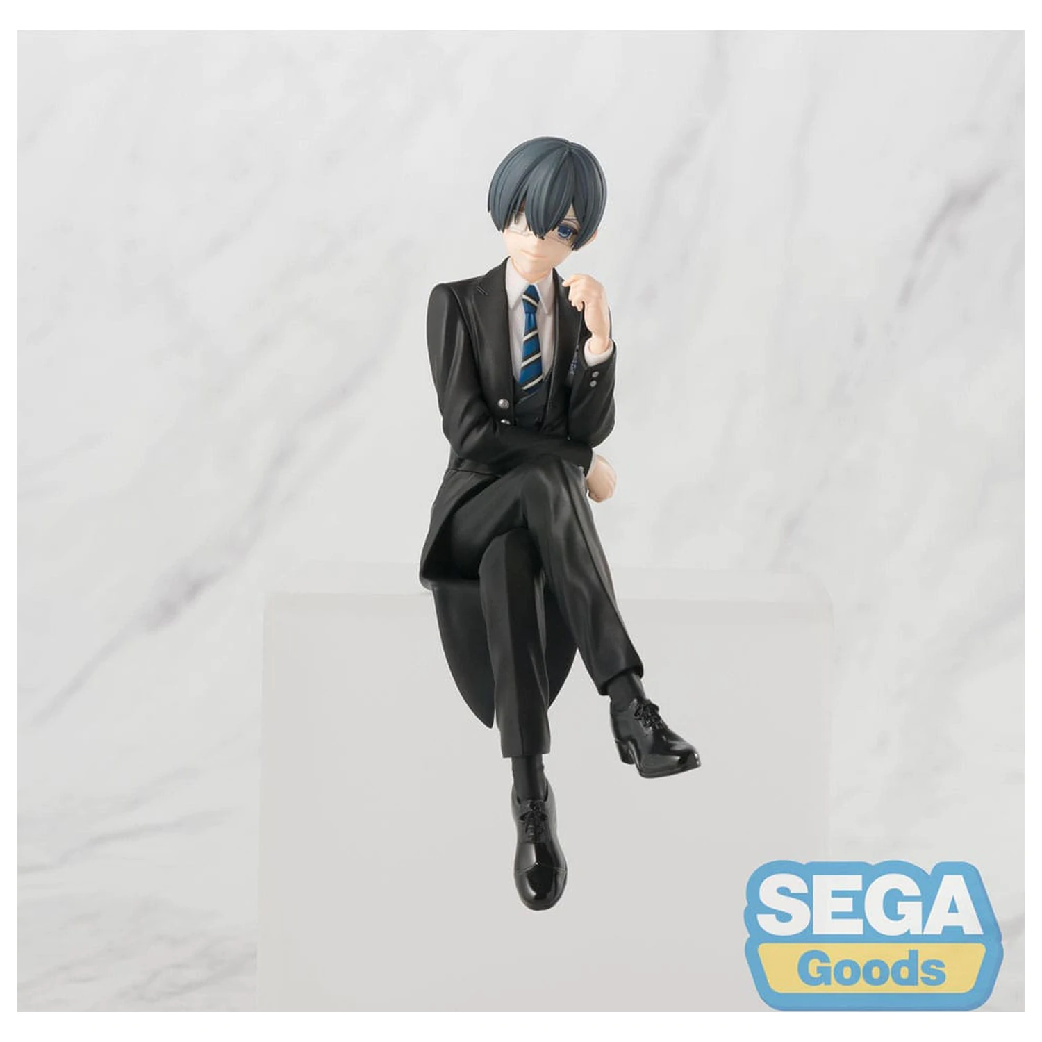 Black Butler: Boarding School Arc PM Perching PVC socha Ciel Phantomhive 14 cm fotografii produktu