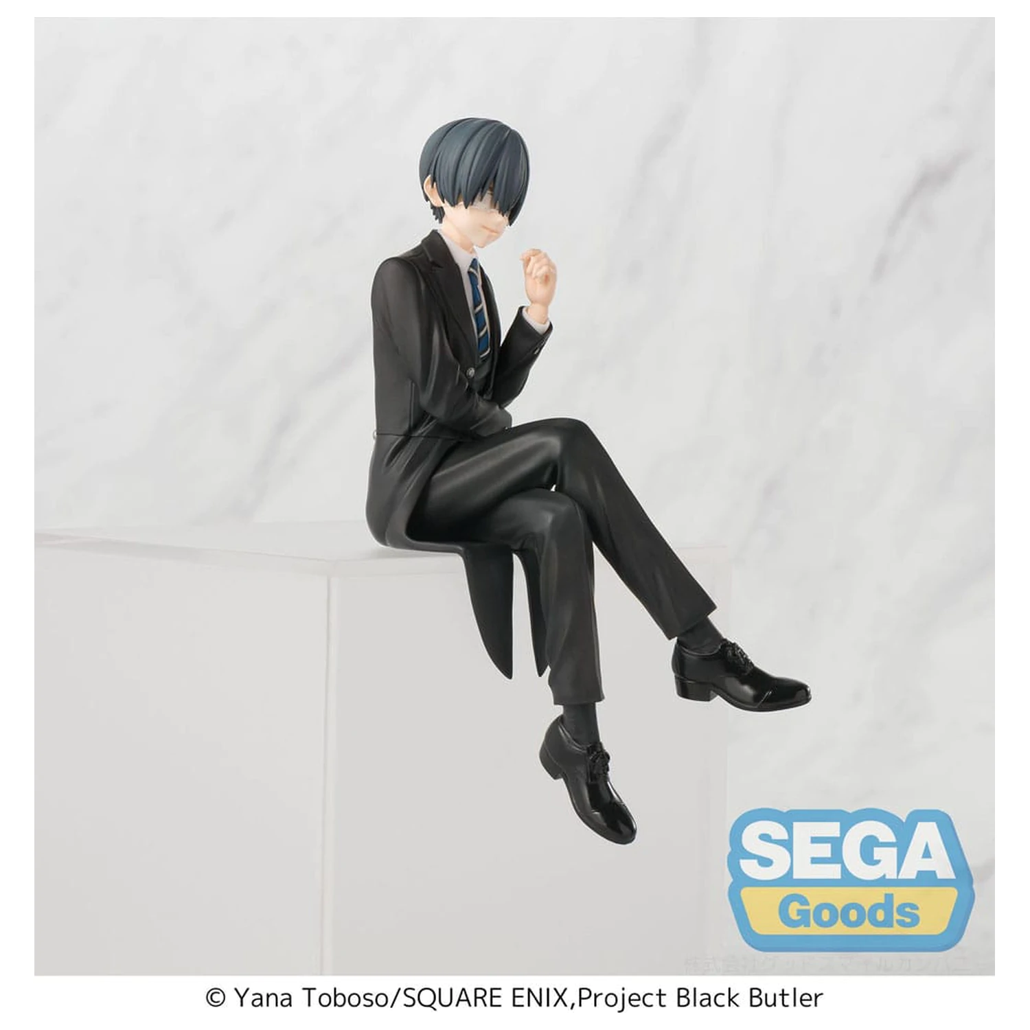 Black Butler: Boarding School Arc PM Perching PVC socha Ciel Phantomhive 14 cm fotografii produktu