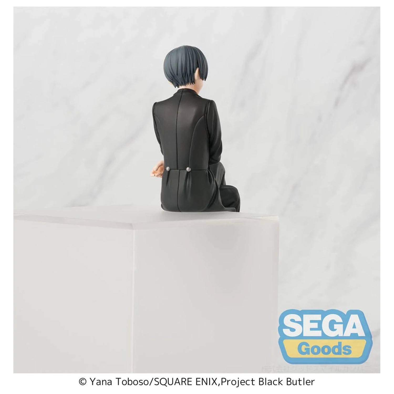 Black Butler: Boarding School Arc PM Perching PVC socha Ciel Phantomhive 14 cm fotografii produktu