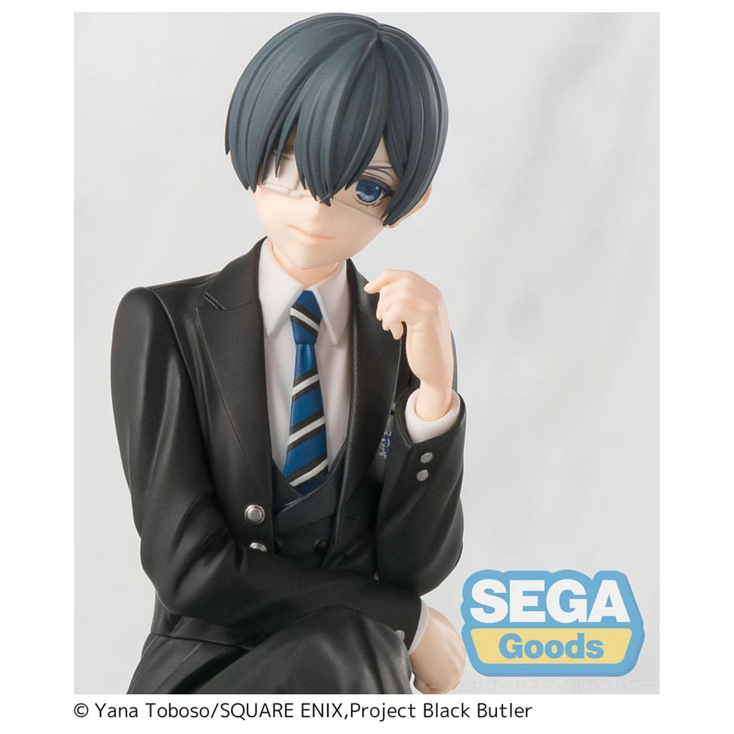 Black Butler: Boarding School Arc PM Perching PVC socha Ciel Phantomhive 14 cm fotografii produktu