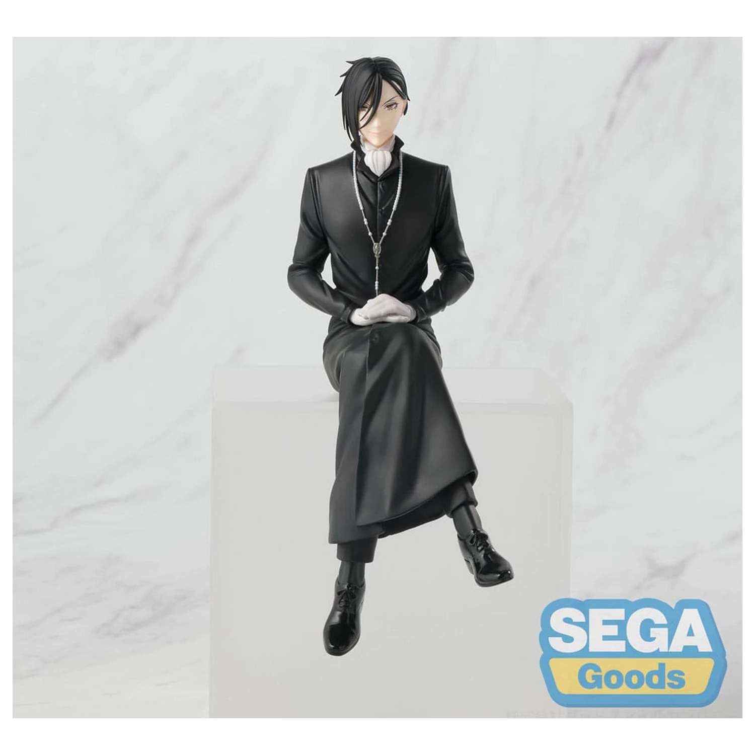 Black Butler: Boarding School Arc PM Perching PVC socha Sebastian Michaelis 16 cm fotografii produktu