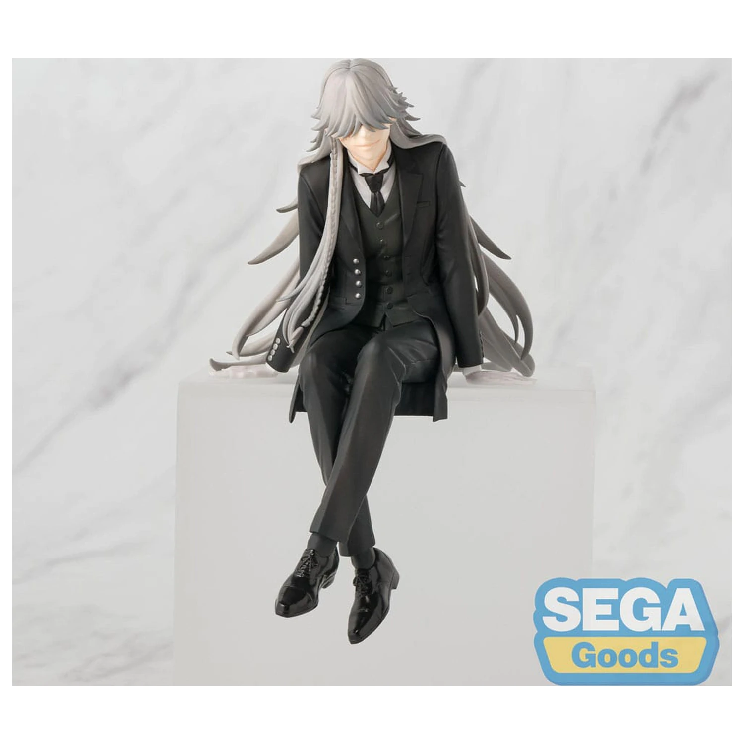 Black Butler: Boarding School Arc PM Perching PVC socha Undertaker 13 cm fotografii produktu