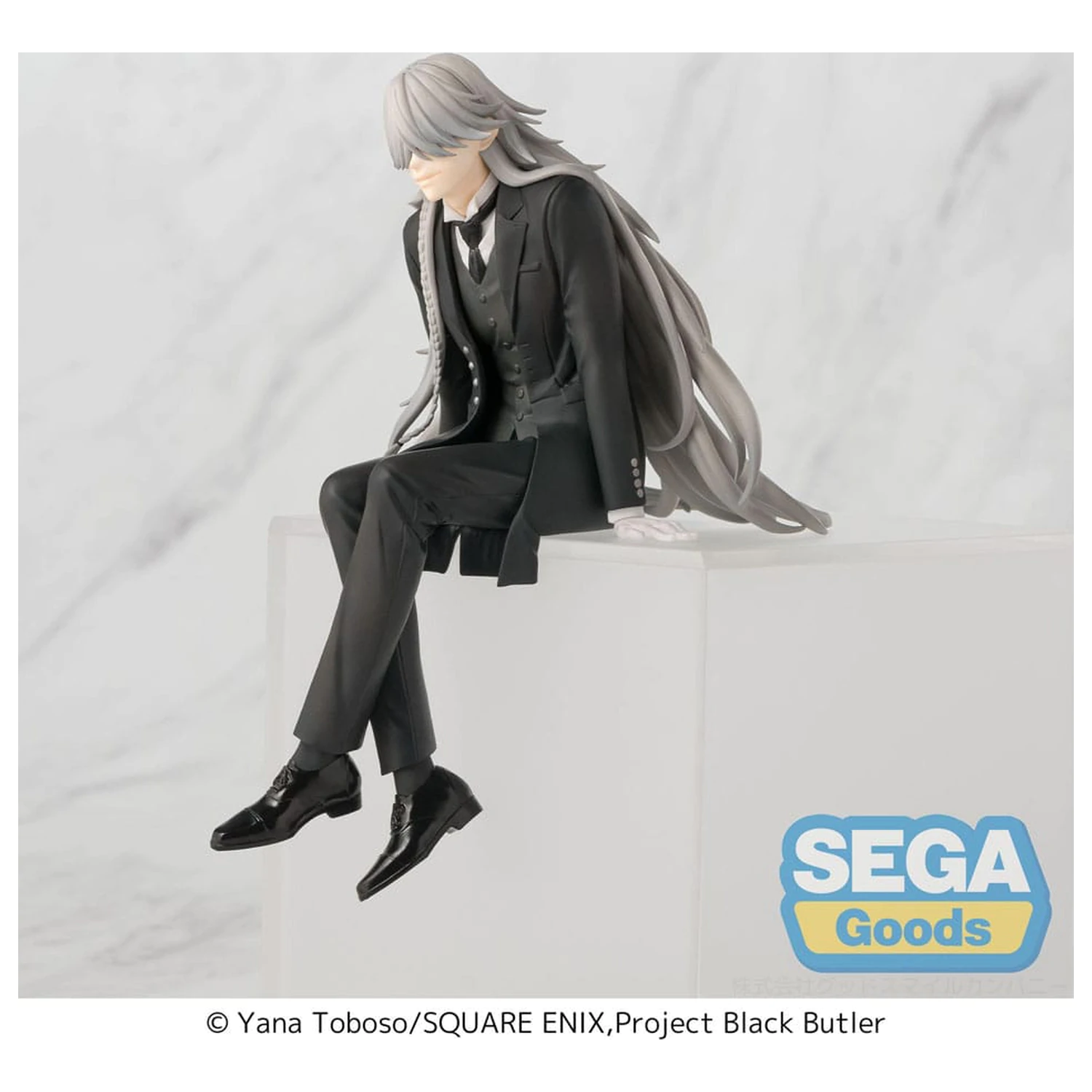Black Butler: Boarding School Arc PM Perching PVC socha Undertaker 13 cm fotografii produktu