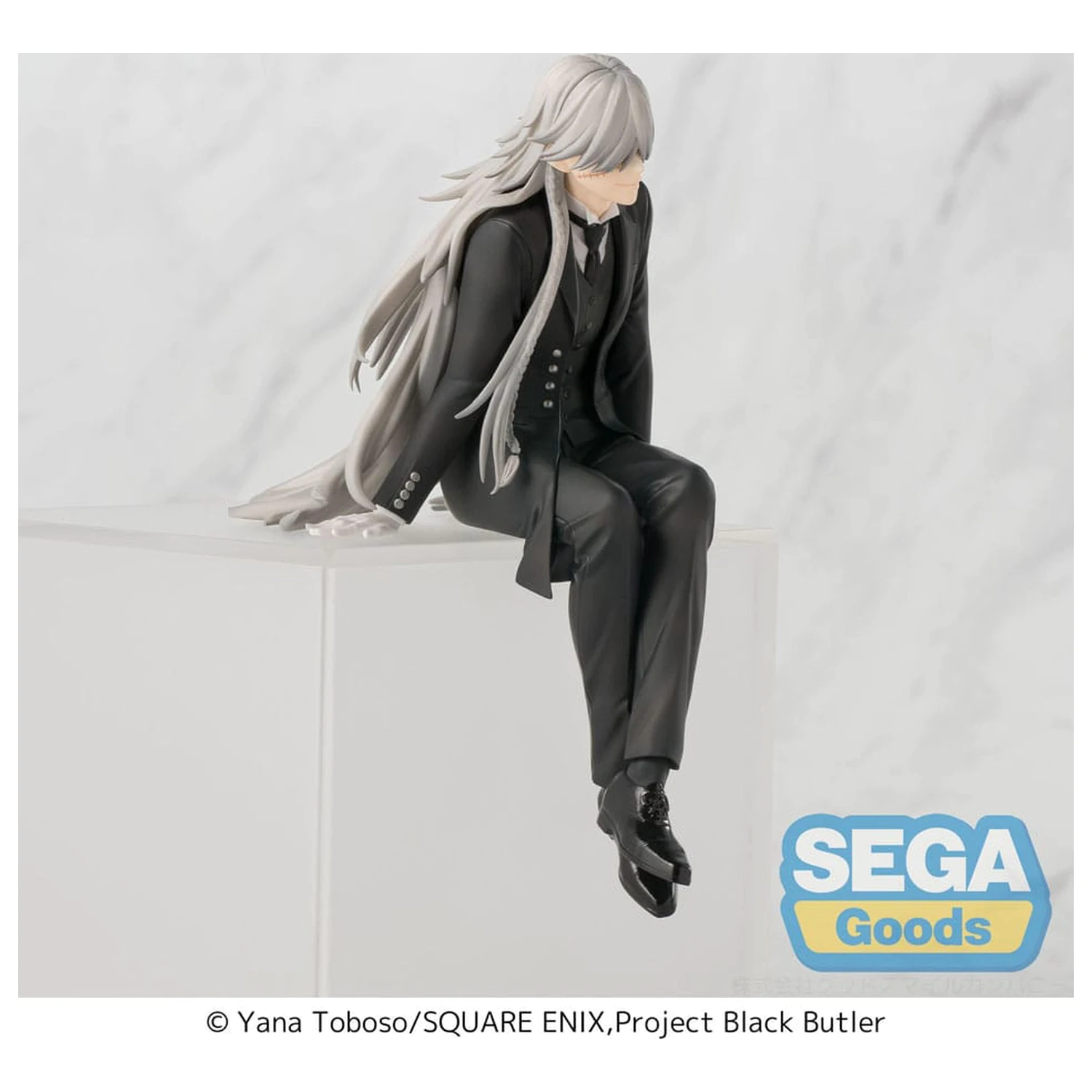 Black Butler: Boarding School Arc PM Perching PVC socha Undertaker 13 cm fotografii produktu