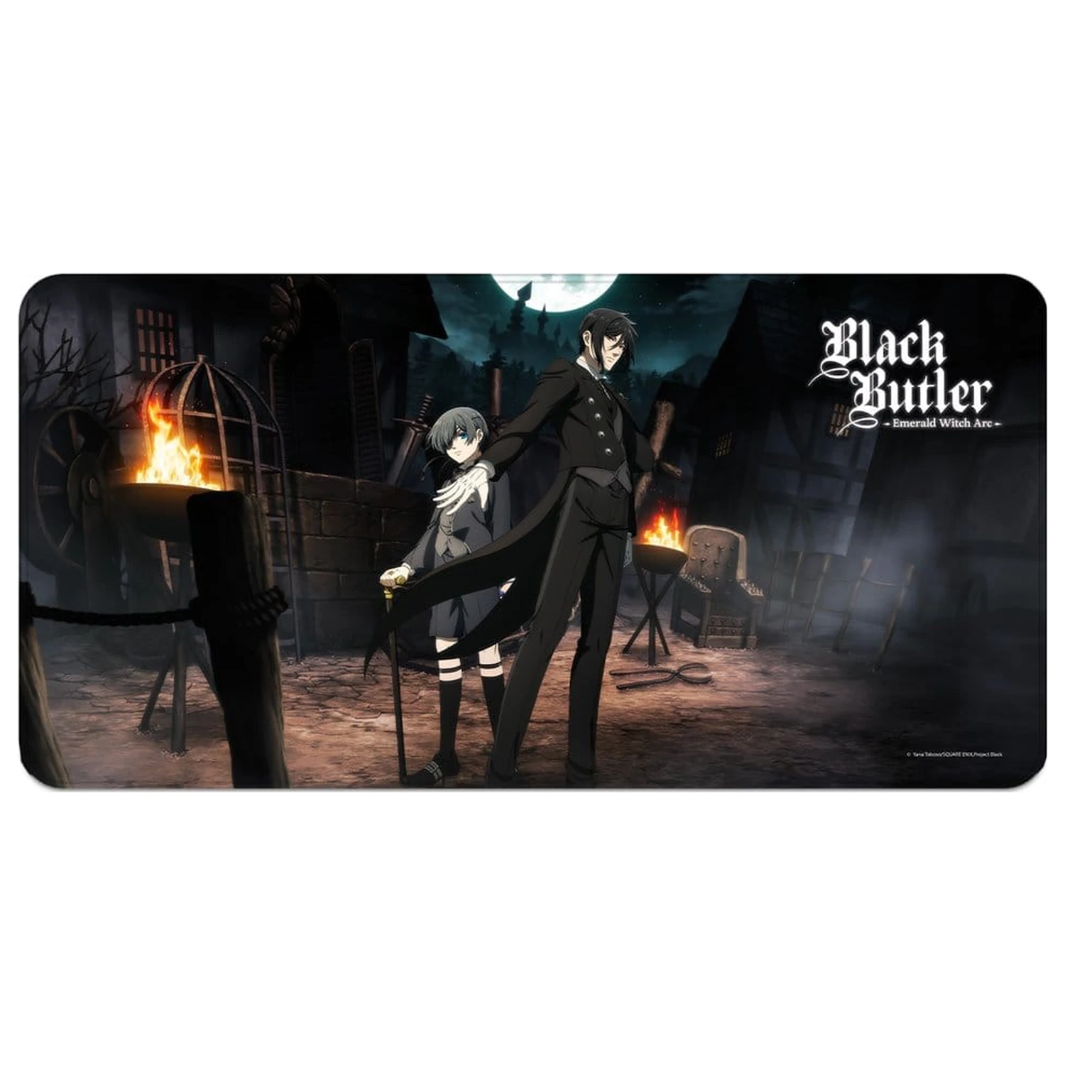 Black Butler: Emerald Witch Arc XXL podložka pod myš Sebastian & Ciel 80 x 40 cm fotografii produktu
