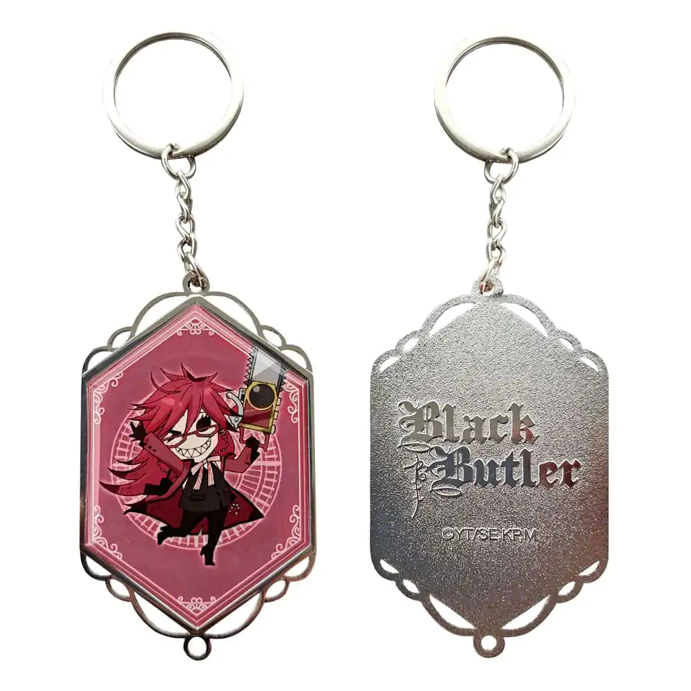 Black Butler PVC klíčenka Grell fotografii produktu