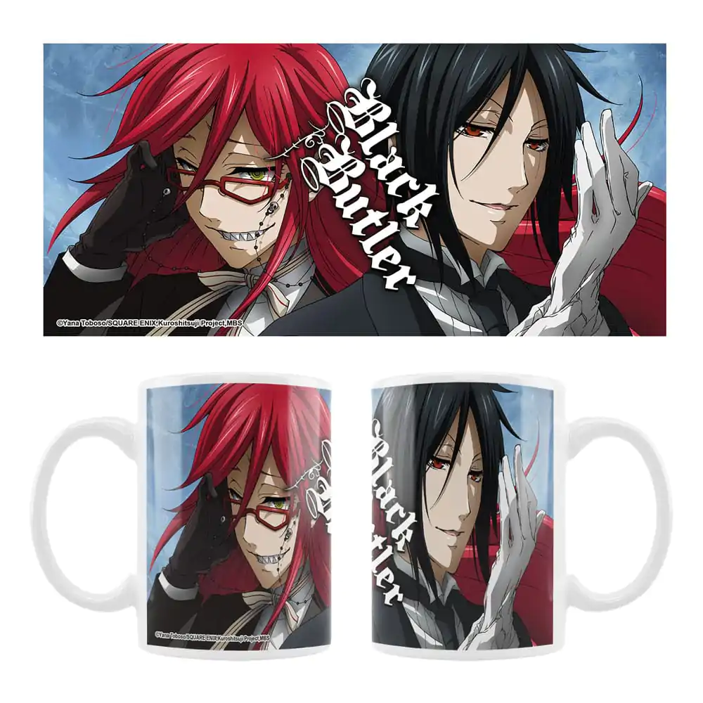 Keramický hrnek Black Butler Grell, Sebastian fotografii produktu