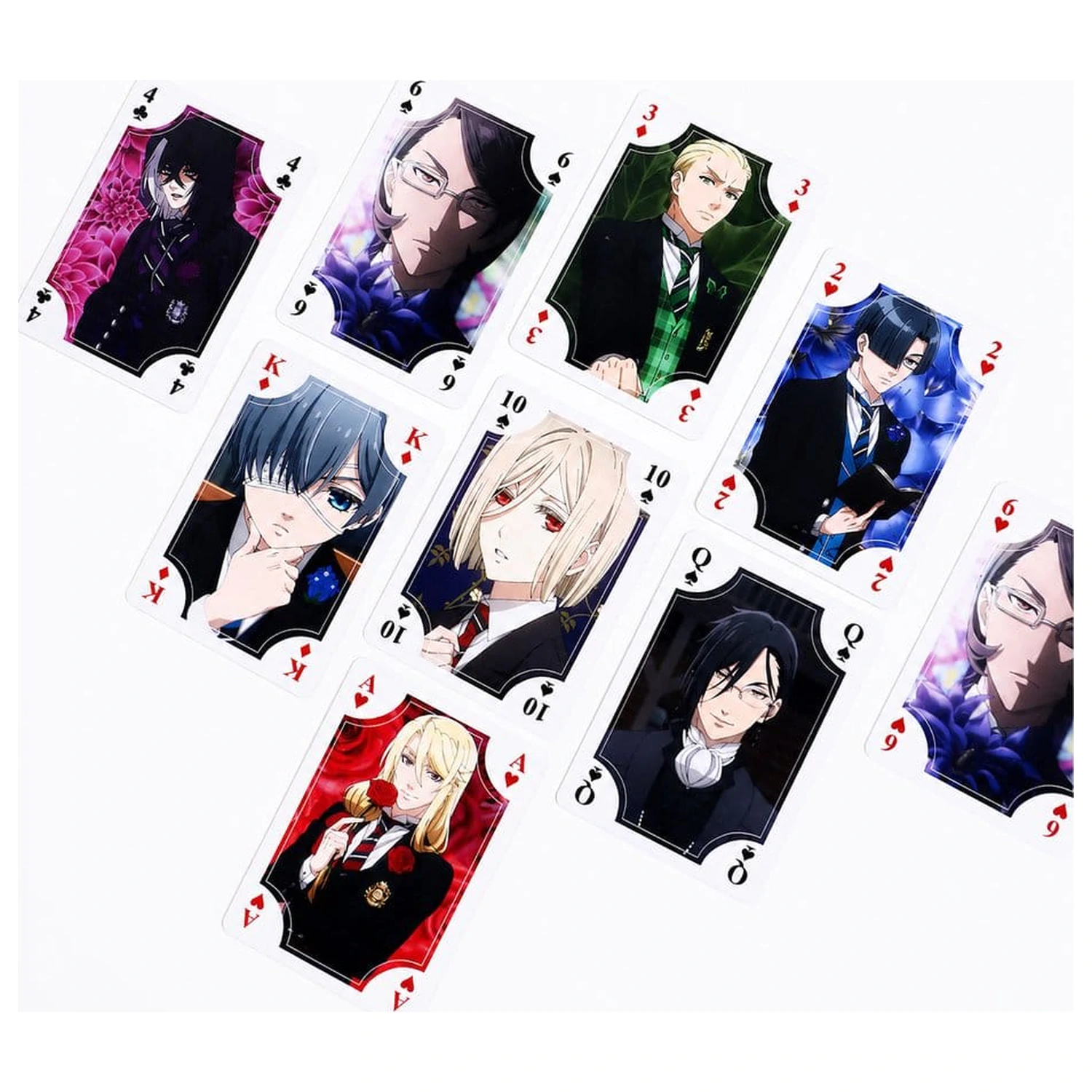 Black Butler Hrací karty Public School fotografii produktu