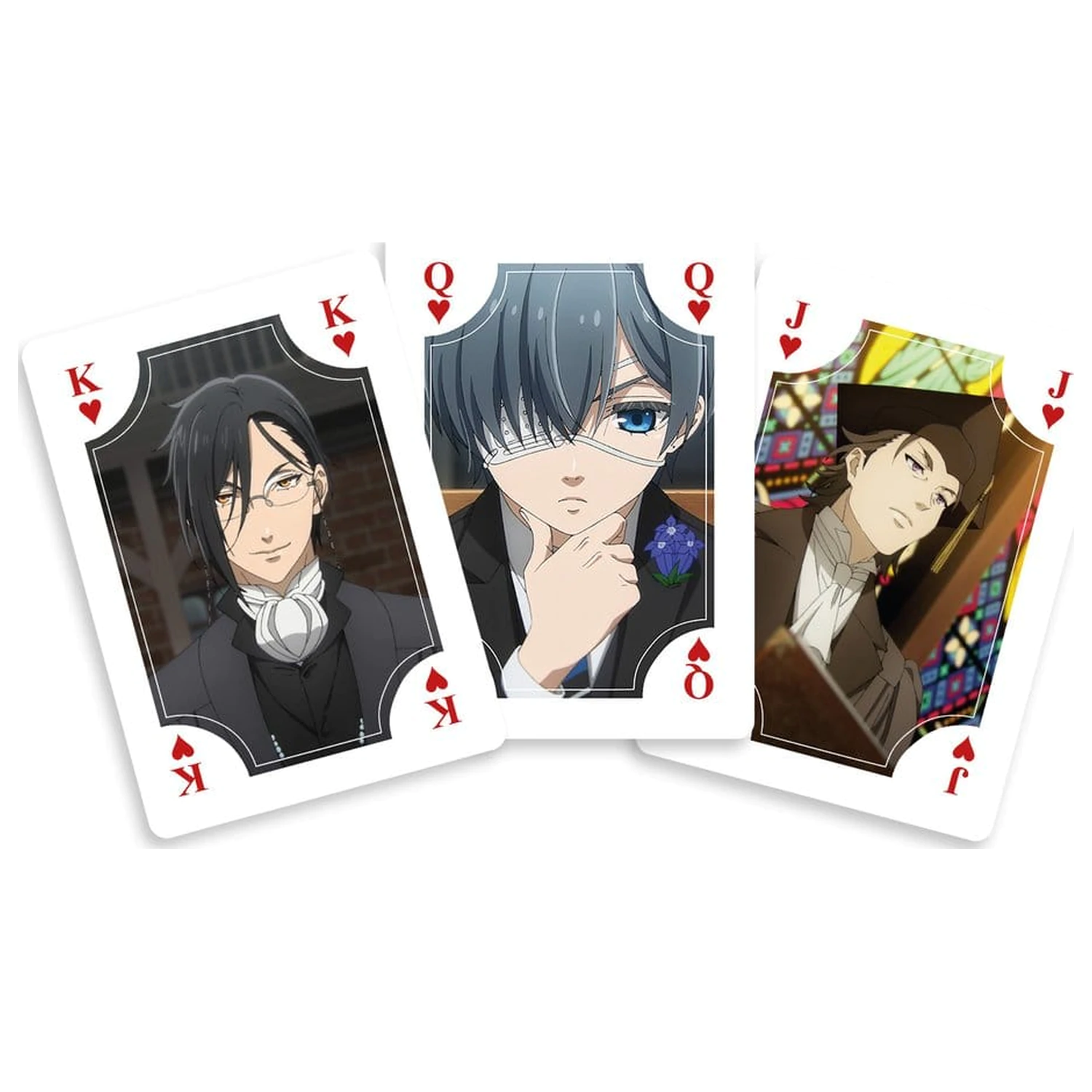 Black Butler Hrací karty Public School fotografii produktu