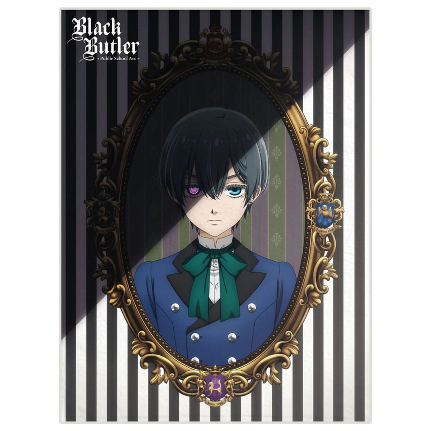 Black Butler: Public School Arc deka Ciel 120 x 160 cm fotografii produktu