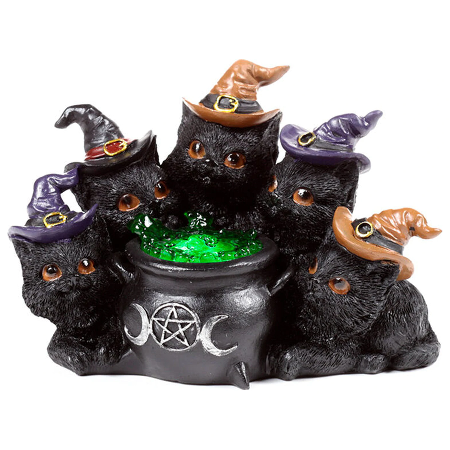 Black Cat Bruises figurka LED fotografii produktu