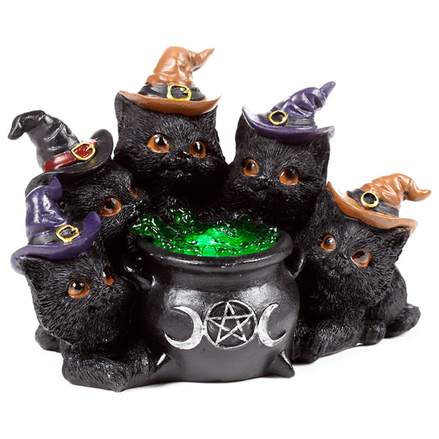Black Cat Bruises figurka LED fotografii produktu