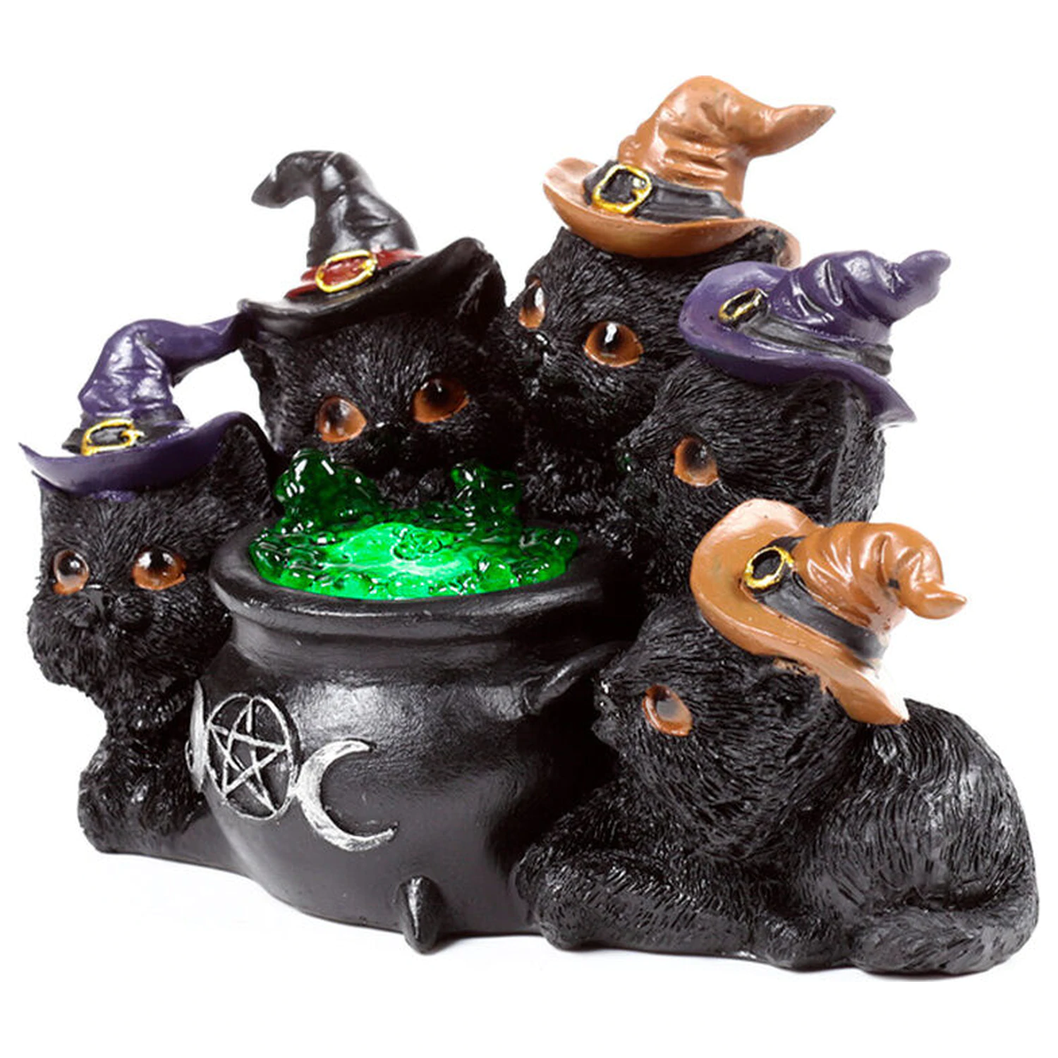 Black Cat Bruises figurka LED fotografii produktu
