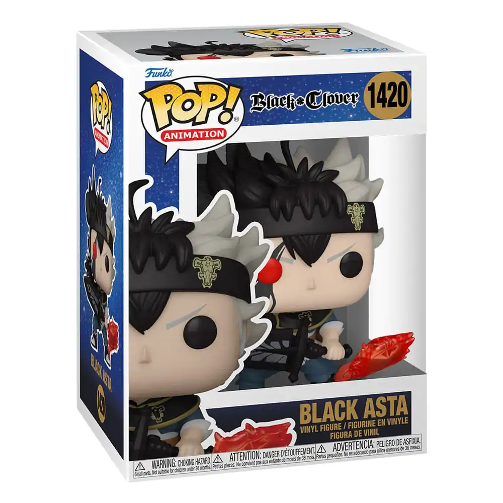 Black Clover POP! Animation Vinyl Figurka Asta 9 cm fotografii produktu