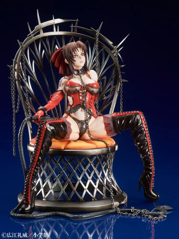 Black Lagoon PVC Socha 1/7 Revy 20th Anniversary (re-run) 23 cm fotografii produktu