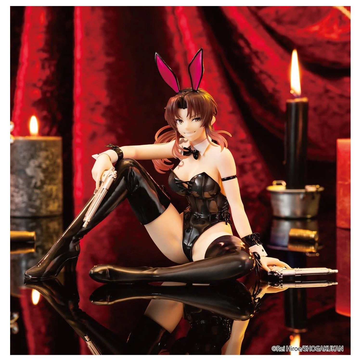 Black Lagoon One-Seventh Carat PVC Soška 1/7 Revy Bunny Ver. 16 cm fotografii produktu