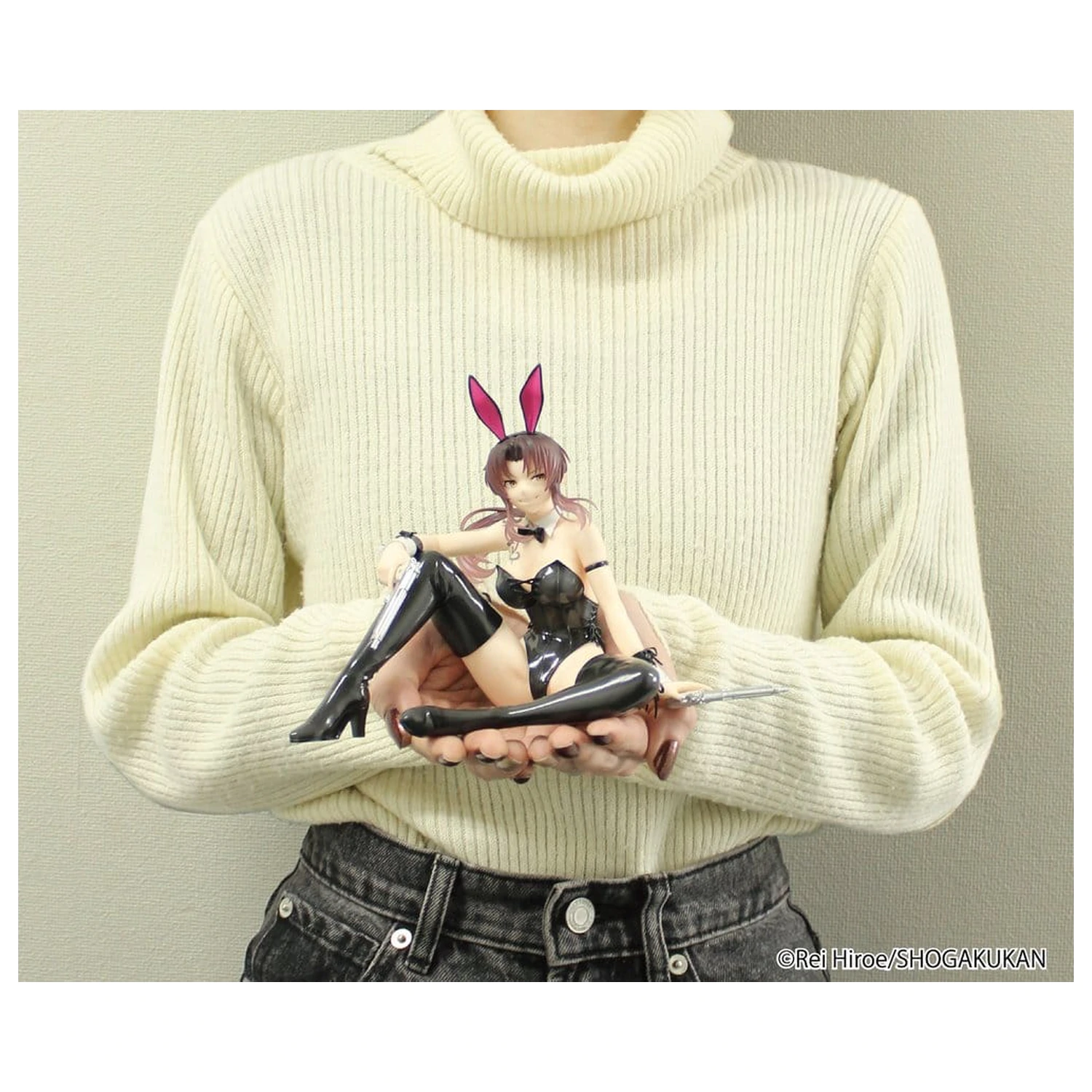 Black Lagoon One-Seventh Carat PVC Soška 1/7 Revy Bunny Ver. 16 cm fotografii produktu