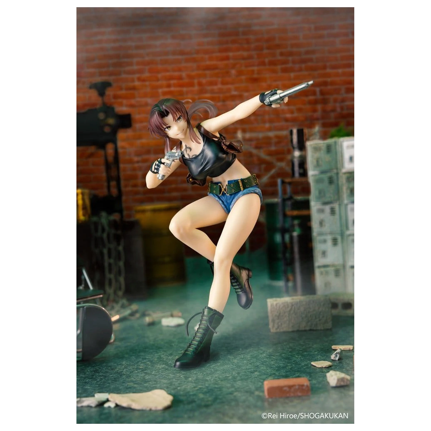 Black Lagoon Vivit PVC soška Revy 16 cm fotografii produktu