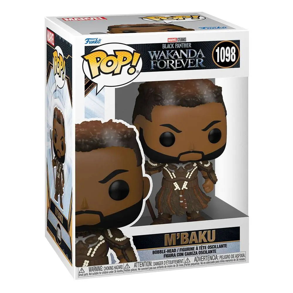 Black Panther: Wakanda Forever POP! Marvel vinylová figurka M'Baku 9 cm fotografii produktu