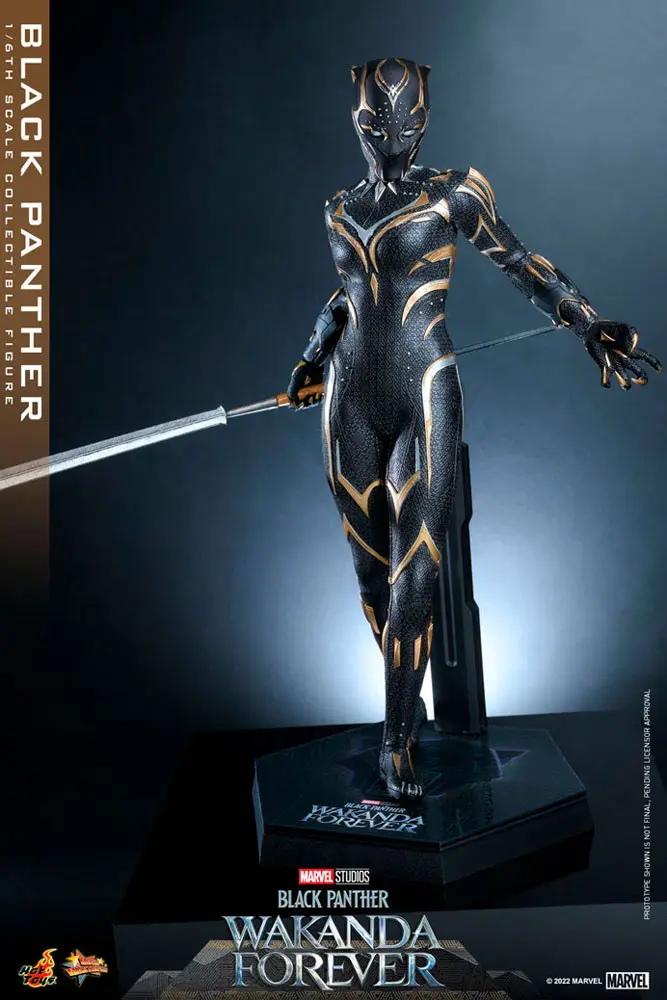 Black Panther: Wakanda Forever Movie Masterpiece akční figurka 1/6 Black Panther 28 cm fotografii produktu