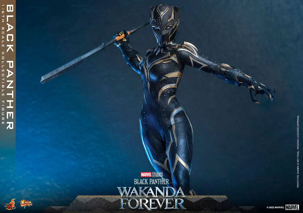 Black Panther: Wakanda Forever Movie Masterpiece akční figurka 1/6 Black Panther 28 cm fotografii produktu