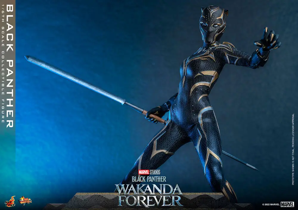 Black Panther: Wakanda Forever Movie Masterpiece akční figurka 1/6 Black Panther 28 cm fotografii produktu