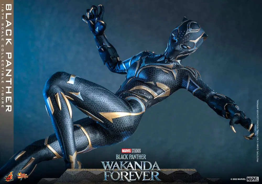 Black Panther: Wakanda Forever Movie Masterpiece akční figurka 1/6 Black Panther 28 cm fotografii produktu