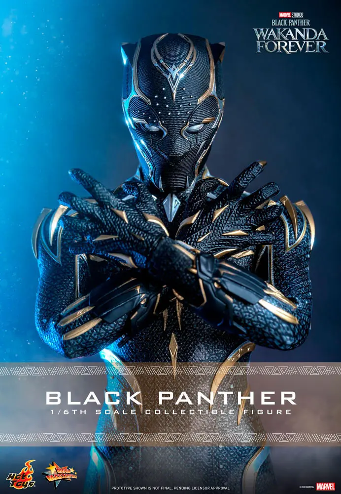 Black Panther: Wakanda Forever Movie Masterpiece akční figurka 1/6 Black Panther 28 cm fotografii produktu