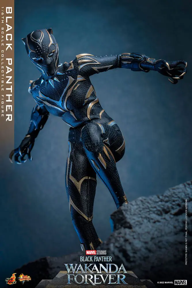 Black Panther: Wakanda Forever Movie Masterpiece akční figurka 1/6 Black Panther 28 cm fotografii produktu