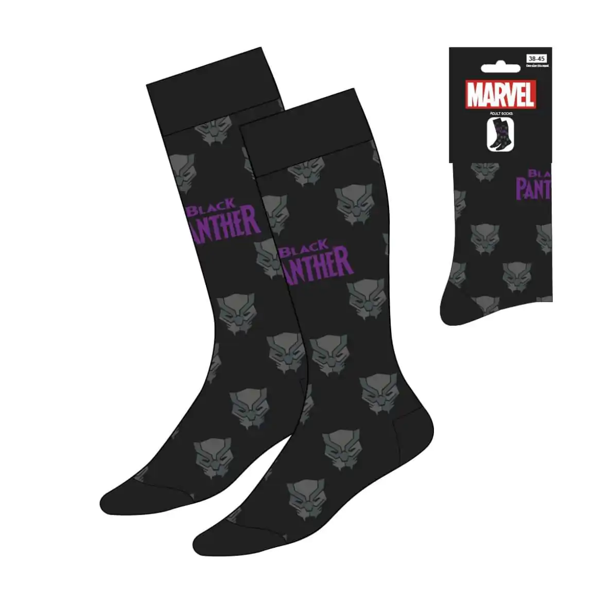Ponožky Black Panther Black Panther 38-45 fotografii produktu