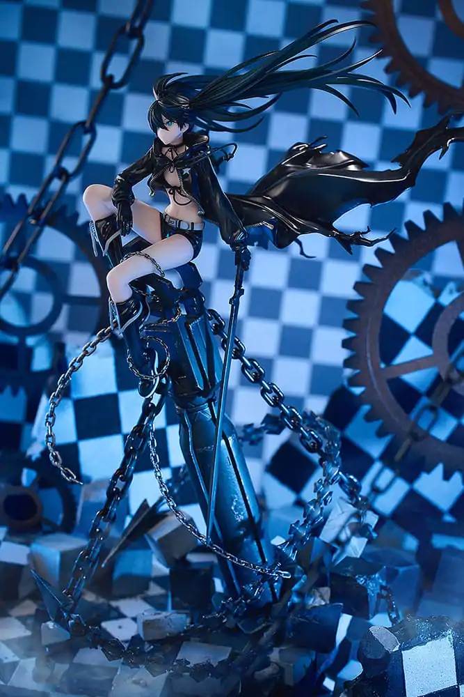 Black Rock Shooter PVC Socha 1/7 Black Rock Shooter: Pilot Edition Verze 29 cm fotografii produktu