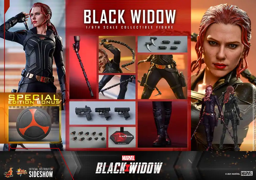 Black Widow Movie Masterpiece Akční figurka 1/6 Black Widow Special Edition 28 cm fotografii produktu