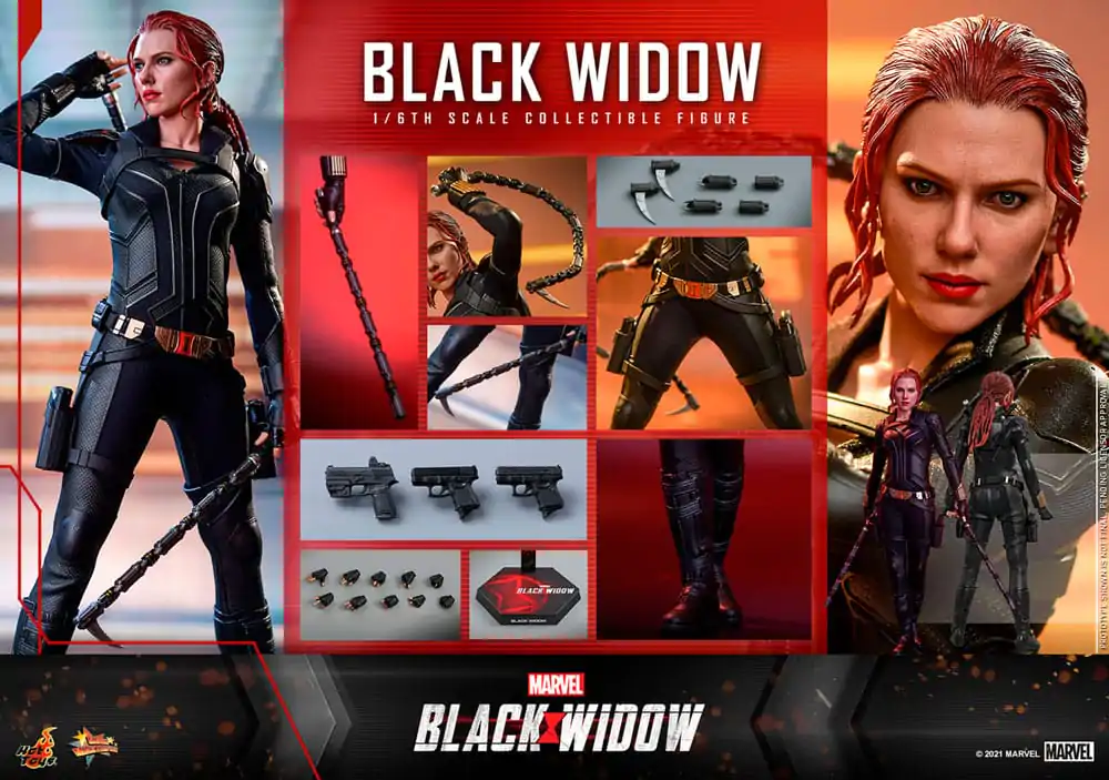 Black Widow Movie Masterpiece Akční figurka 1/6 Black Widow Special Edition 28 cm fotografii produktu