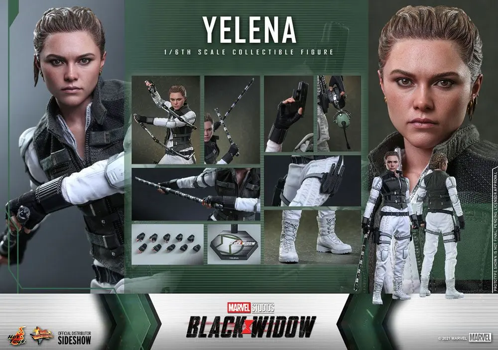 Black Widow Movie Masterpiece akční figurka 1/6 Yelena 28 cm fotografii produktu