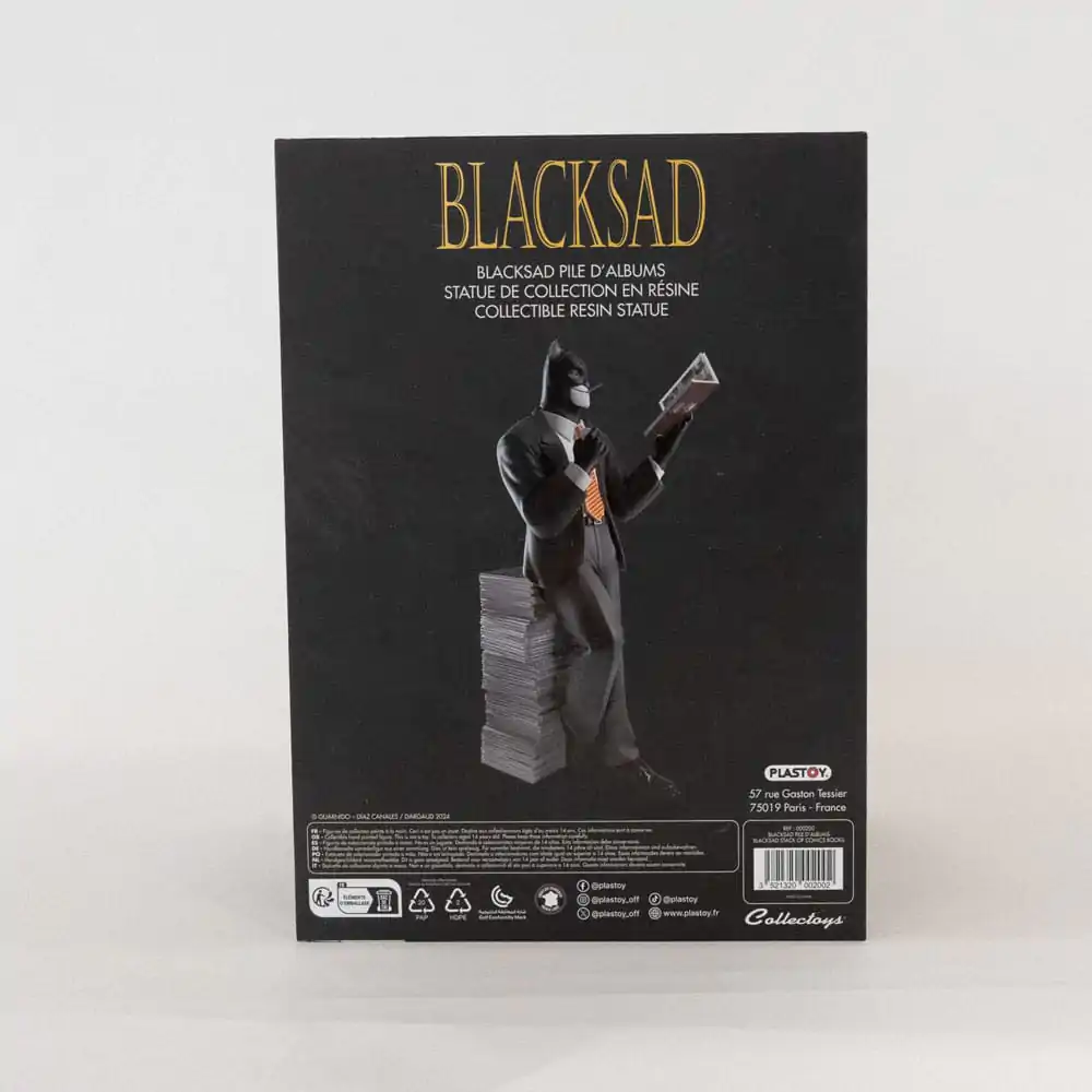 Blacksad: Blacksad na hromadě komiksů figurka fotografii produktu
