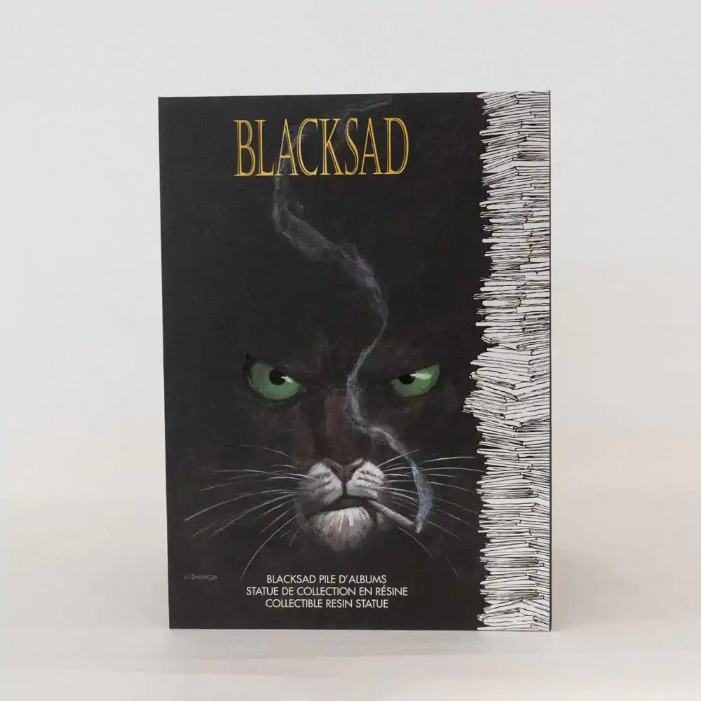 Blacksad: Blacksad na hromadě komiksů figurka fotografii produktu
