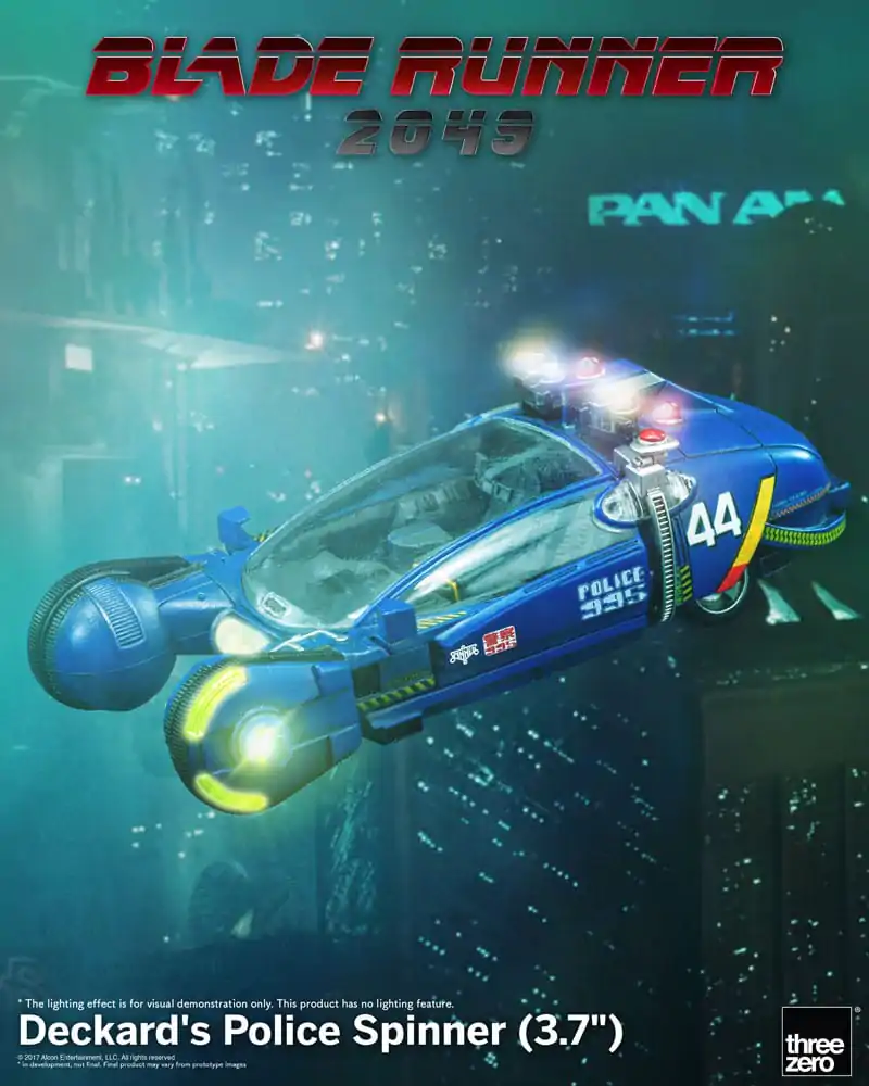 Blade Runner 2049 Vehicle Deckard's Police Spinner 10 cm fotografii produktu